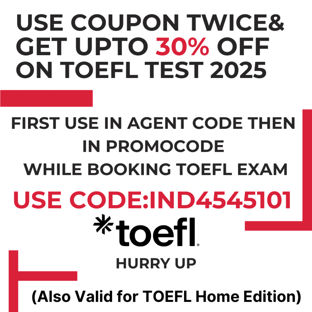 Toefl Coupan Code
