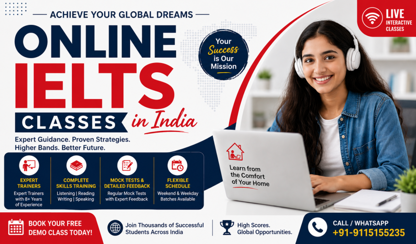 Online IELTS Classes in India