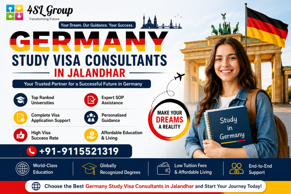 Germany Study Visa Consultants in Jalandhar