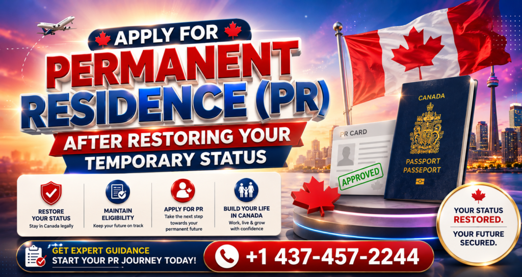 Maintained status Canada