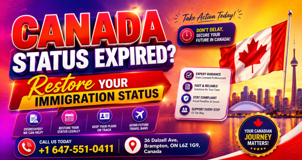Canada status expiring