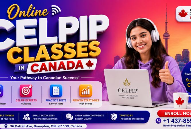 Celpip Online Classes in Canada