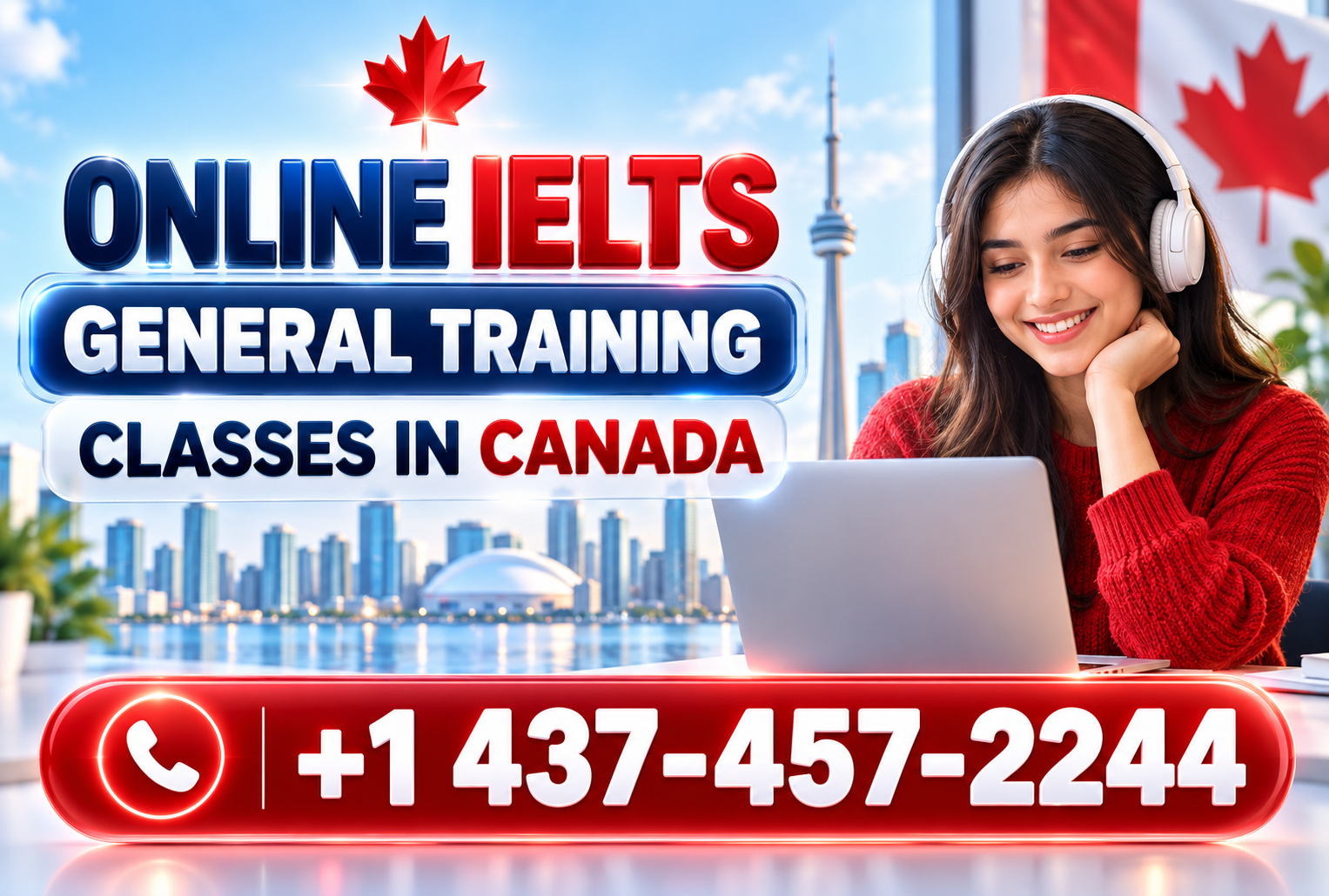 Online IELTS General Training Classes in Canada