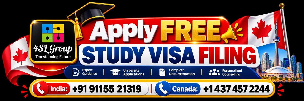 Apply free study visa filing – 4SL Group