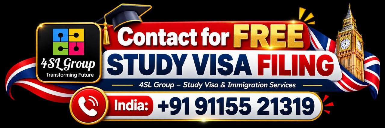 Contact for free study visa filing – 4SL Group